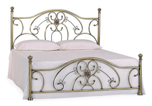 Кровать Elizabeth antique brass